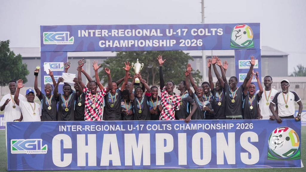 KGL U17 Colts 2026: Greater Accra win title after penalties win over Western Region