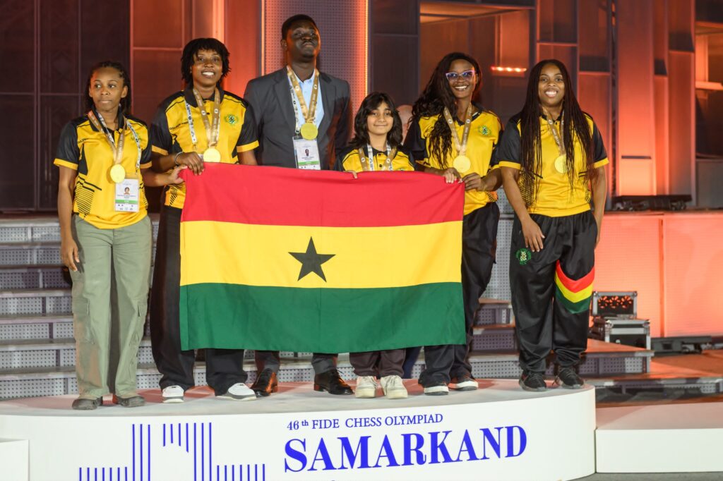 Ghana’s National Chess Team, The Golden...