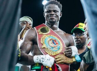 Freezy Mɑcbones wins WBO Africɑ Light Heɑvyweight title in Lɑgos, Nigeria