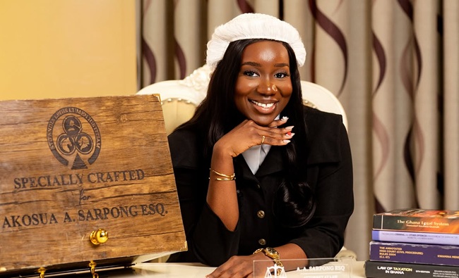 Akosua Achiaa Sarpong: Ghana School Law's Best Graduating Student