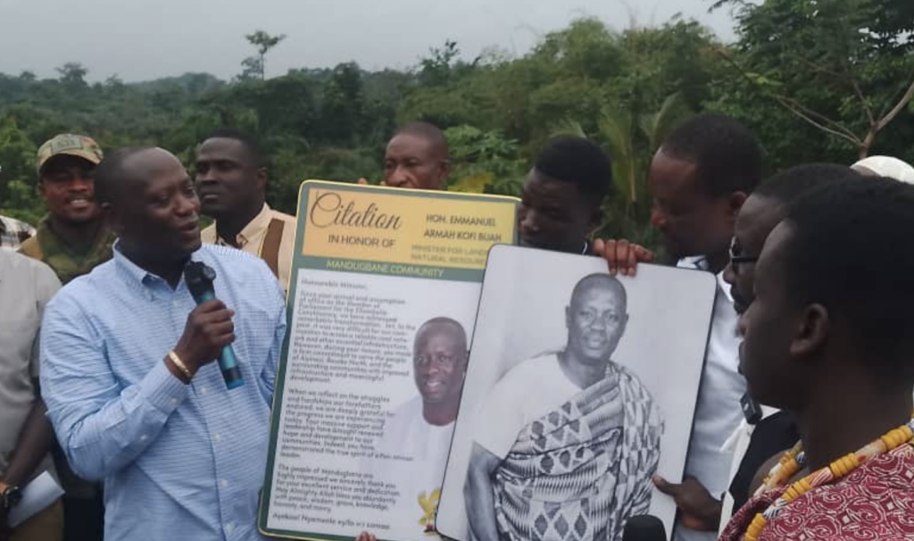 Armah-Kofi Buah honoured for developmental ...