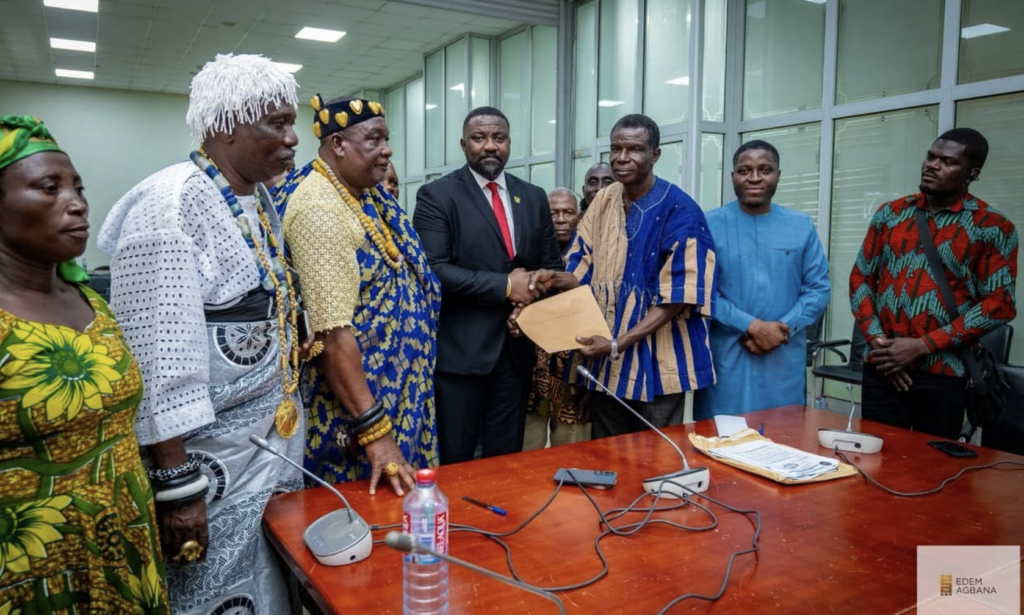 Ketu North MP led delegation petitions...