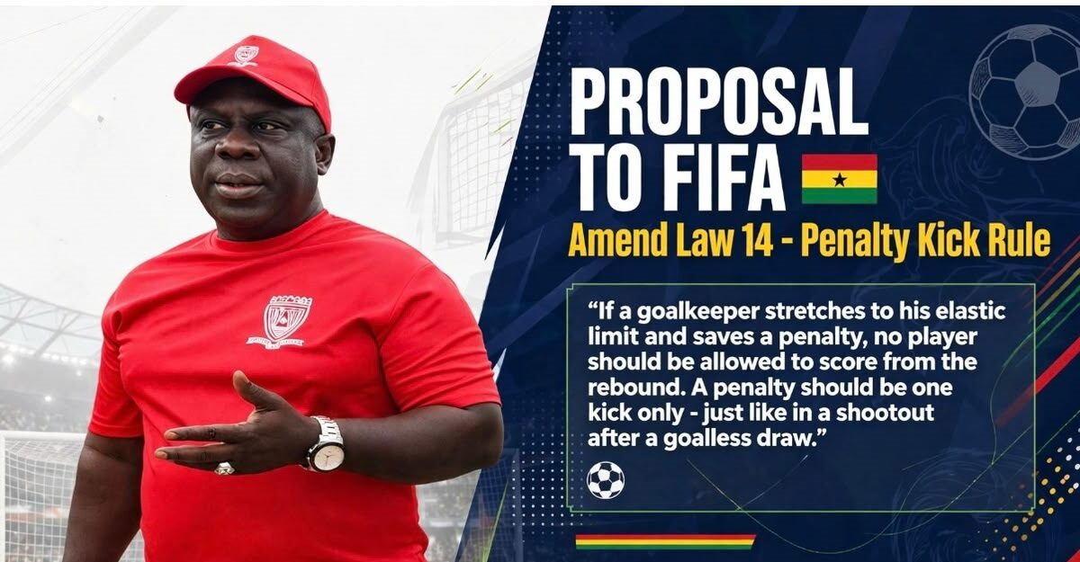 Football Ruller Ghanaian football fan proposes major penalty rule change to IFAB ...