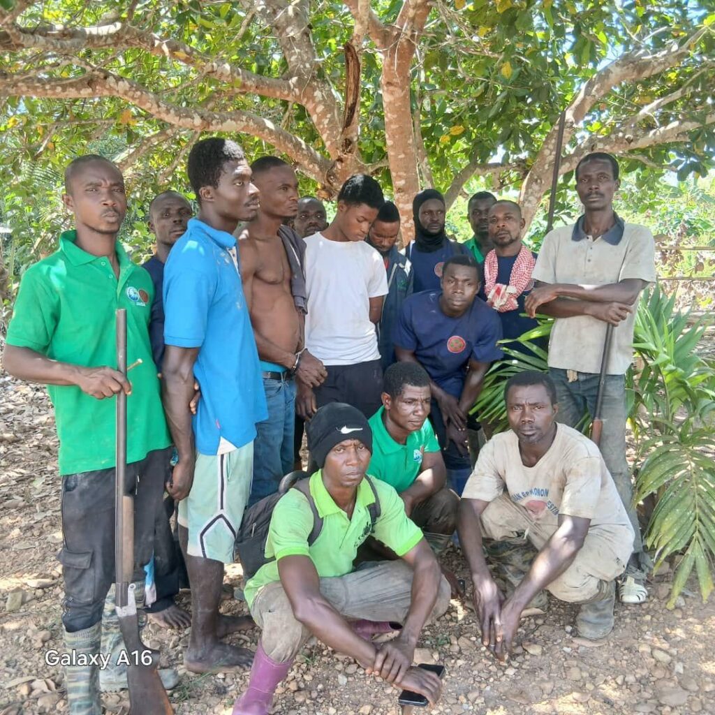 Three suspected illegal miners arrested in ...