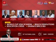 Newsfile to tackle World Cup visa scandal, beach demolitions, education strikes, BRICS bid