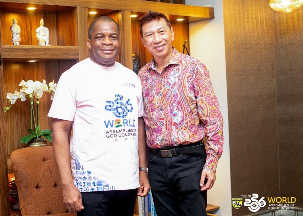 Assemblies of God global chairman Rev. Dominic Yeo arrives for historic Accra congress
