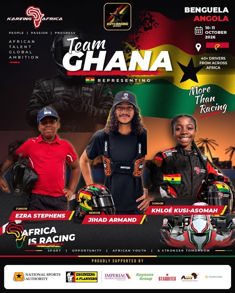 Imperial General Assurance backs Team Auto Racing Ghana ahead of historic Angola showrun