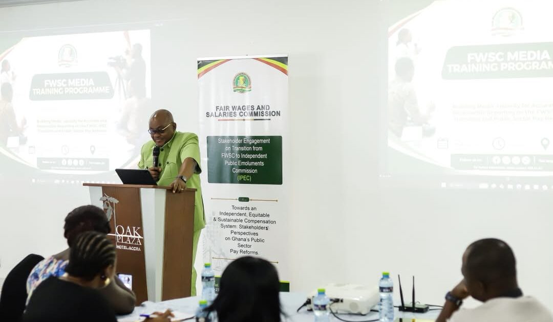 Ghana FWSC: Prepares Media for IPEC Public Sector Transition