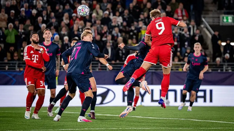 Viking hold Bayern in thriller as Kane breaks Messi record
