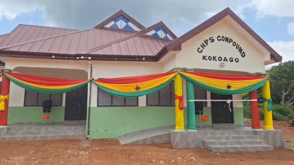 Techiman North MP fulfills promise with new CHPS Compound in Kokoago