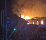 Fire ravages shops, houses near Koforidua Central Police Station
