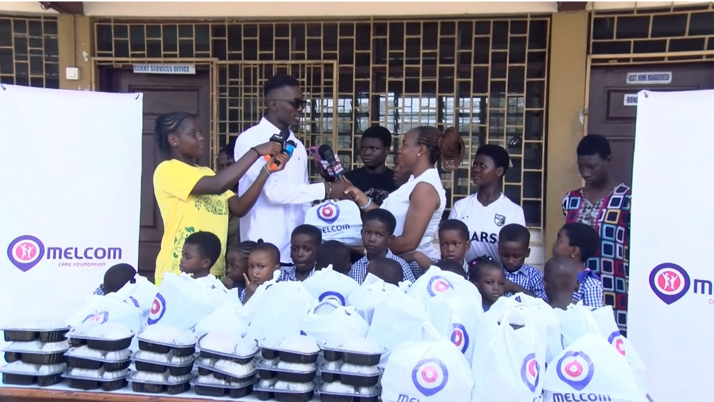 Melcom serves 1,000 meals to children in...