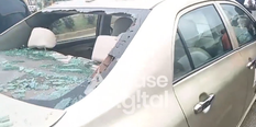 Four reportedly injured in three-vehicle crash at Sofoline flyover
