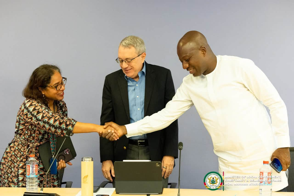 Photos: Mahama Ayariga engages World Bank...