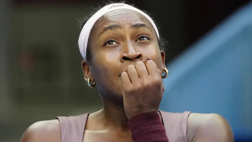 ‘Draining’ few days for Gauff after online ...