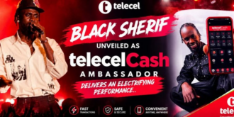 Black Sherif partners with Telecel Ghana to promote Telecel Cash