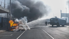 Cars torched and shops looted as anti-migrant violence erupts in South Africa